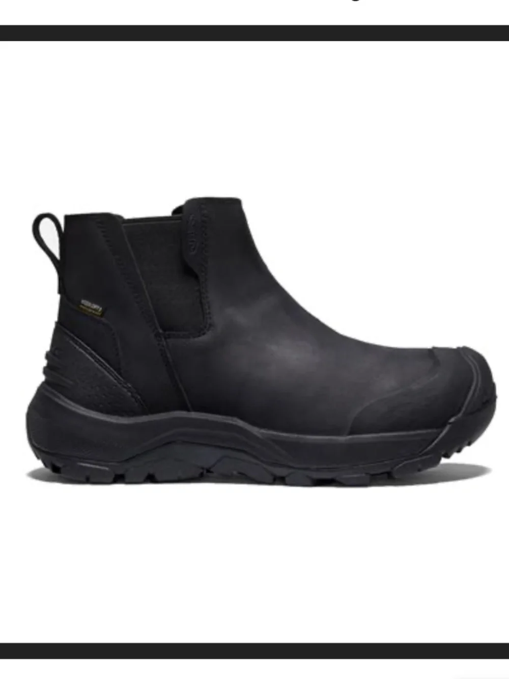Keen Revel IV Chelsea Black Waterproof Keen Dry Warm Shellback Boots Mens 12 NEW